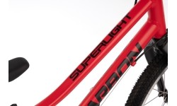 Rower Karbon Superlight 20, czerwony