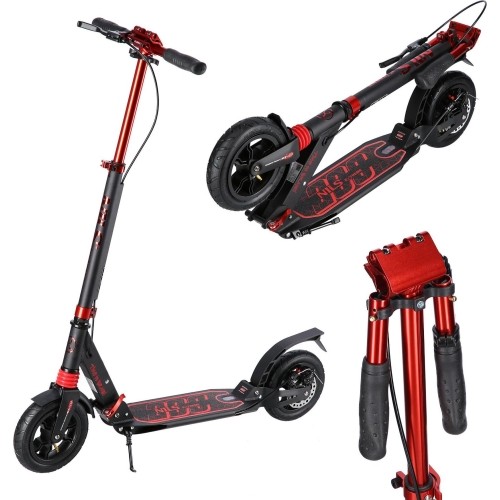HM209T BLACK-RED HULAJNOGA Z HAMULCEM TARCZOWYM NILS EXTREME