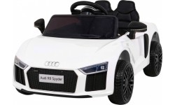 Pojazd elektryczny Audi R8, biały
