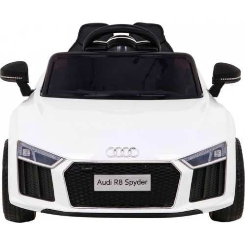 Pojazd elektryczny Audi R8, biały