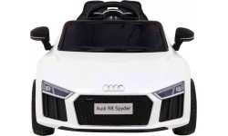 Pojazd elektryczny Audi R8, biały