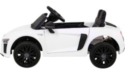 Pojazd elektryczny Audi R8, biały
