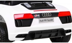 Pojazd elektryczny Audi R8, biały