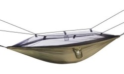 Hamak z moskitierą Nils Camp NC3116, zielony