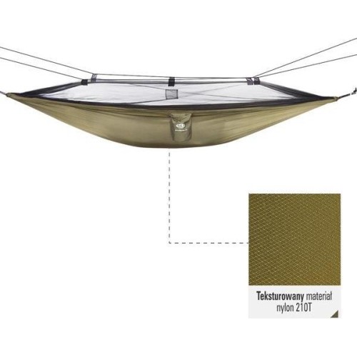 Hamak z moskitierą Nils Camp NC3116, zielony