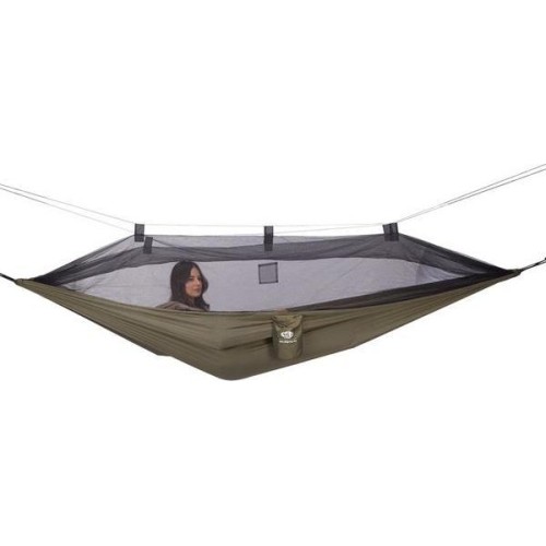 Hamak z moskitierą Nils Camp NC3116, zielony