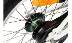 Dviratis Karbon Superlight Automatic 18 czerwony