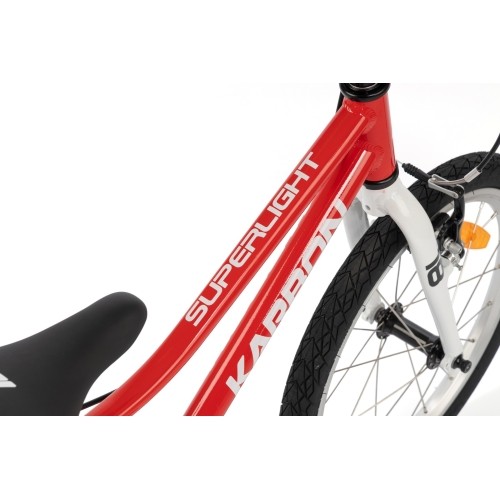 Dviratis Karbon Superlight Automatic 18 czerwony