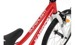 Dviratis Karbon Superlight Automatic 18 czerwony