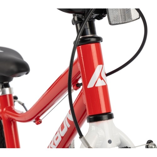 Dviratis Karbon Superlight Automatic 18 czerwony