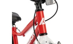 Dviratis Karbon Superlight Automatic 18 czerwony