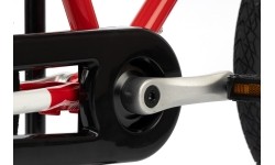 Dviratis Karbon Superlight Automatic 18 czerwony