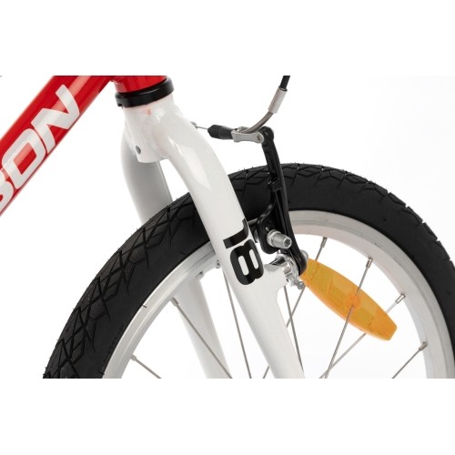 Dviratis Karbon Superlight Automatic 18 czerwony