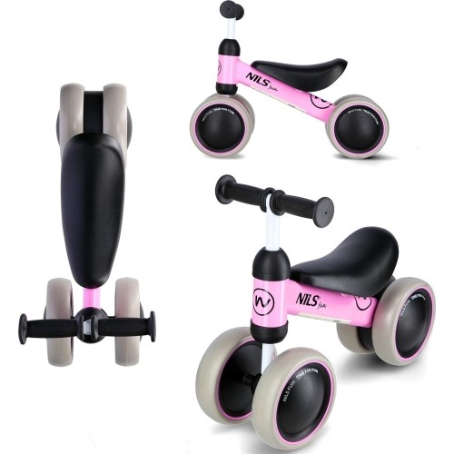 RB002 FIOLETOWY ROWEREK BIEGOWY NILS FUN