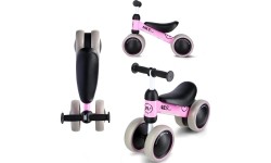 RB002 FIOLETOWY ROWEREK BIEGOWY NILS FUN