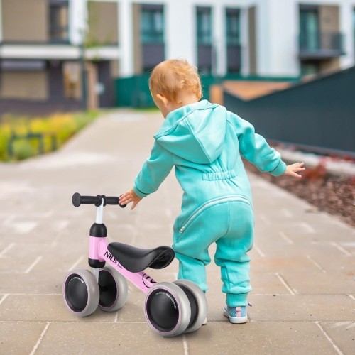 RB002 FIOLETOWY ROWEREK BIEGOWY NILS FUN