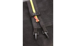 Siatka ochronna do trampoliny ModernHome, 244-250 cm, na 6 słupków