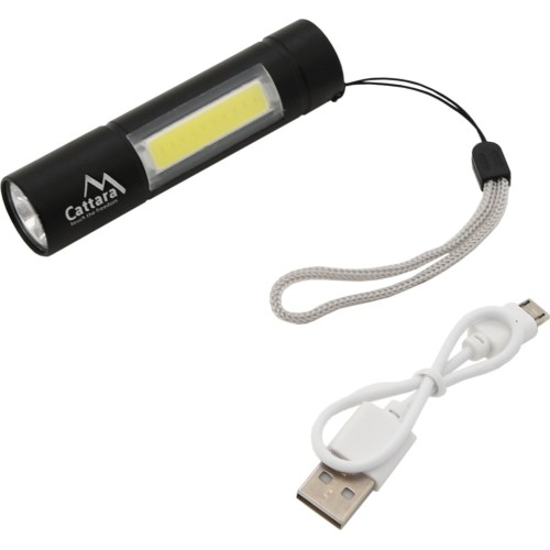 Latarka LED Cattara ZOOM 120 lm, akumulatorowa