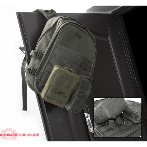 Torebka turystyczna do plecaka Cattara Olive 17 x 11 x 6 cm