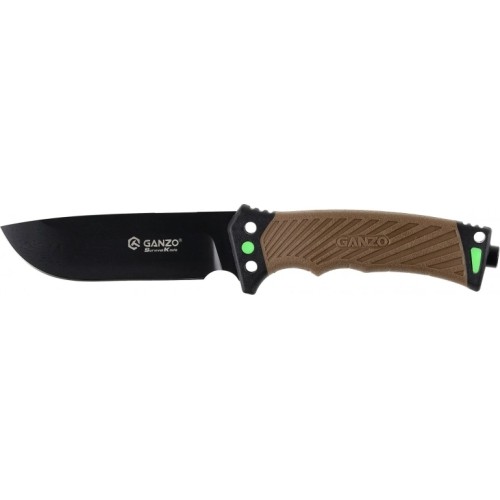 Nóż z ostrzem stałym Ganzo G8012V2-DY flintlock