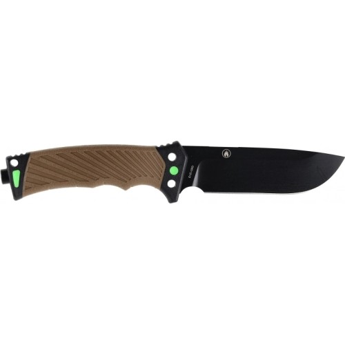 Nóż z ostrzem stałym Ganzo G8012V2-DY flintlock
