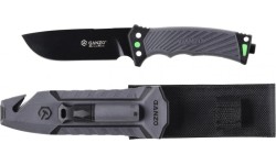 Ganzo fixed blade knife G8012V2-GY flintlock