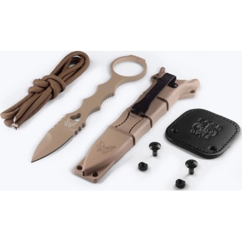 Benchmade 177SN SOCP Dagger tactical knife blade.