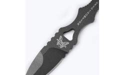 Benchmade 177GY SOCP Dagger tactical knife blade.