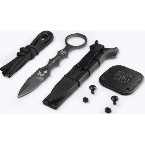 Benchmade 177GY SOCP Dagger tactical knife blade.