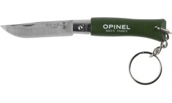 Opinel Colorama 04 inox grab khaki keychain knife