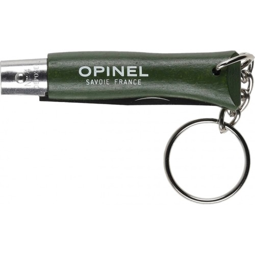 Opinel Colorama 04 inox grab khaki keychain knife