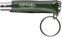 Opinel Colorama 04 inox grab khaki keychain knife
