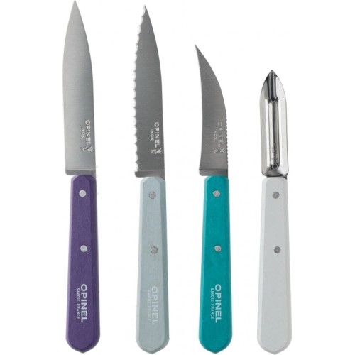 Opinel Essentials Art Deco Knife Set