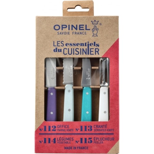 Opinel Essentials Art Deco Knife Set