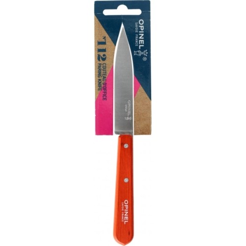 Opinel 112 Paring Knife orange kitchen knife.