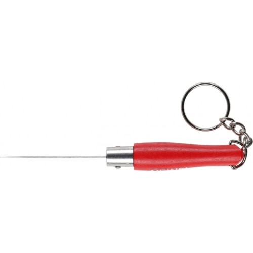 Opinel Colorama 04 inox grab red keychain knife