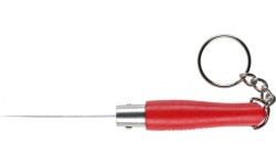 Opinel Colorama 04 inox grab red keychain knife