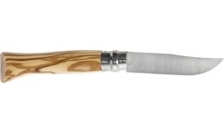 Opinel knife 09 inox olive wood
