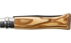 Opinel knife 09 inox olive wood
