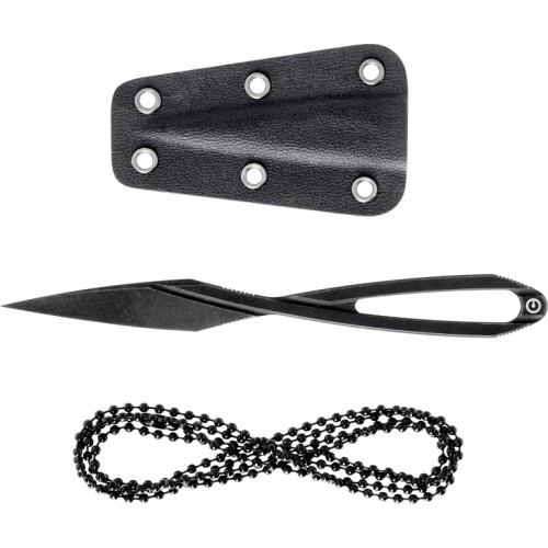 Nóż szyjny Civivi D-Art C21001-2 czarny