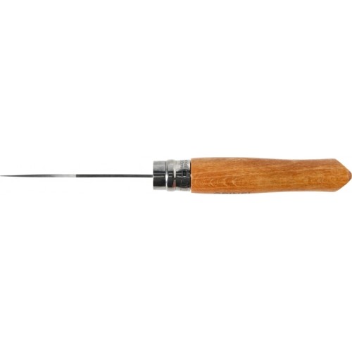 Opinel 7 carbon beech knife in blister