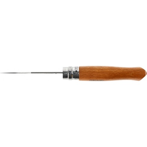 Opinel 8 carbon beech knife in blister