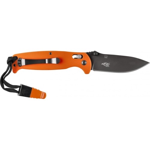 Ganzo G7413-OR-WS folding knife with whistle