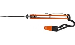 Ganzo G7413-OR-WS folding knife with whistle