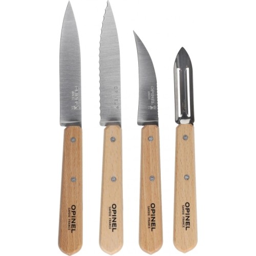 Opinel Essentials Natural knife set