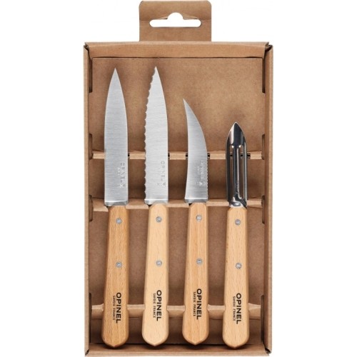 Opinel Essentials Natural knife set