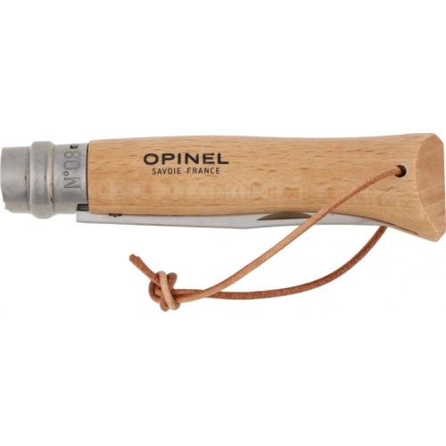 Opinel Adventure 8 inox beech knife