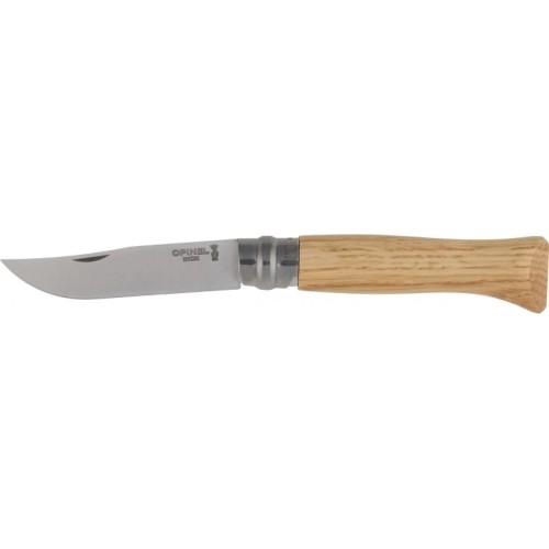 Opinel 09 inox oak knife