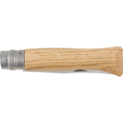 Opinel 09 inox oak knife