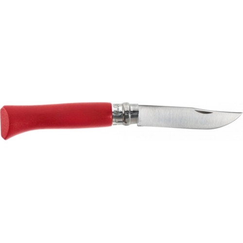 Opinel Inox Origins knife 001981 red in blister.
